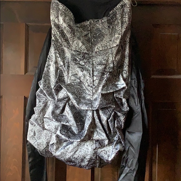 Silver Formal Dress - Picture 3 of 3